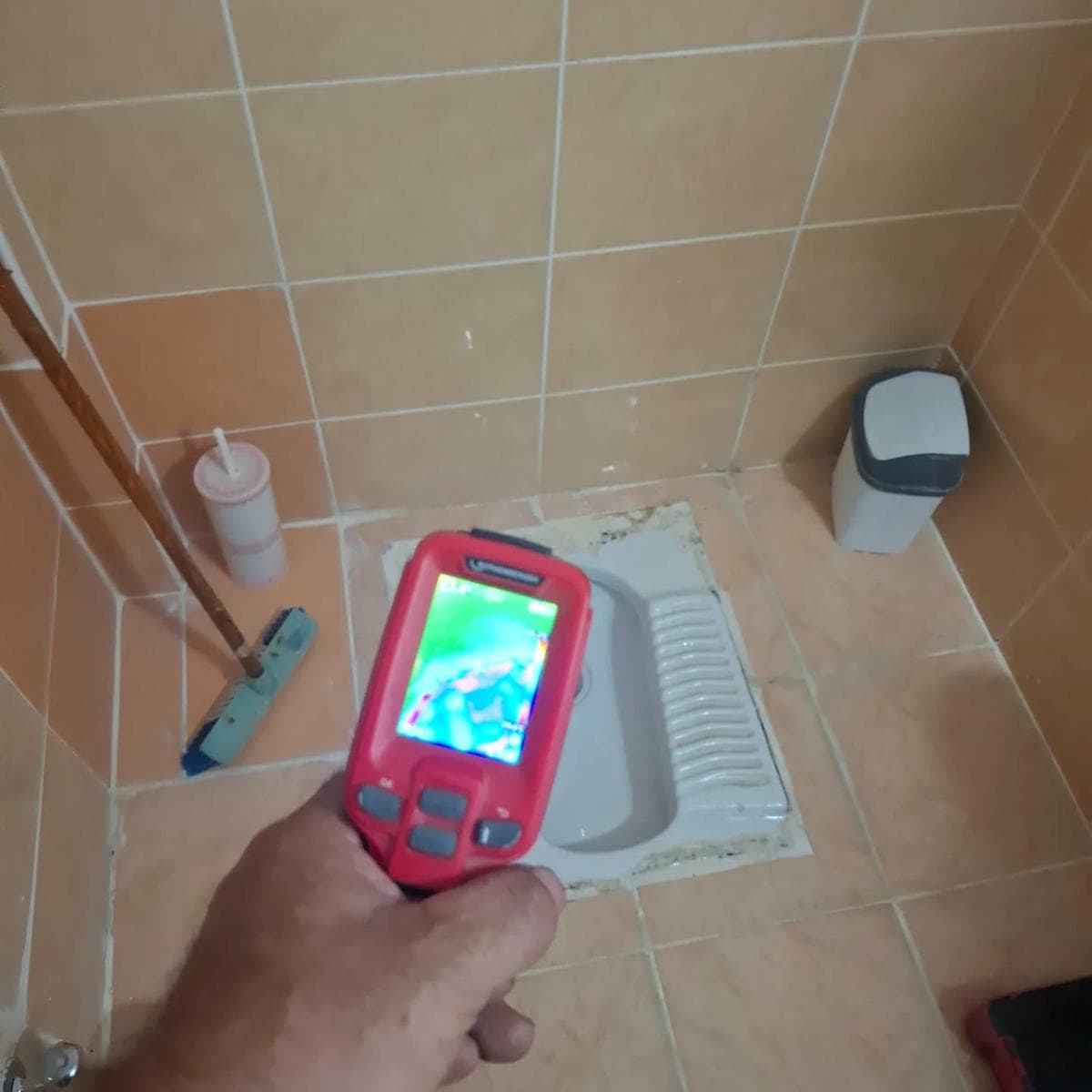 Yenimahalle su kaçağı tespiti bölgesi